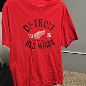NHL Red Detroit Red Wings Short Sleeve Tee